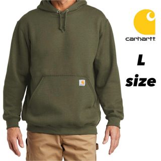 カーハート(carhartt)のCarhartt パーカー カーキ Lサイズ(パーカー)