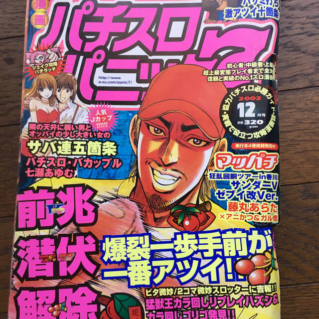 マッパチ。2002年パチスロパニック7二冊セット エンタメ/ホビーのテーブルゲーム/ホビー(パチンコ/パチスロ)の商品写真