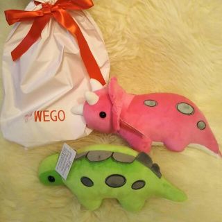 ウィゴー(WEGO)の【新品】恐竜のお人形(ぬいぐるみ/人形)