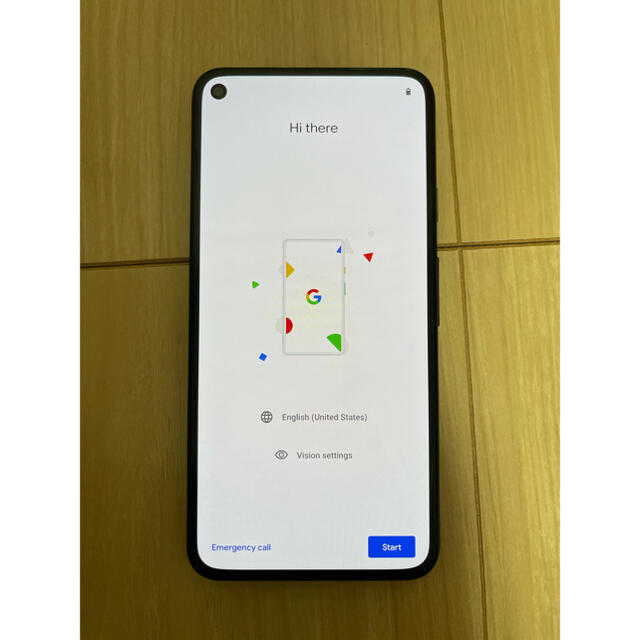 Google Pixel5 ピクセル5 128GB Jet Black