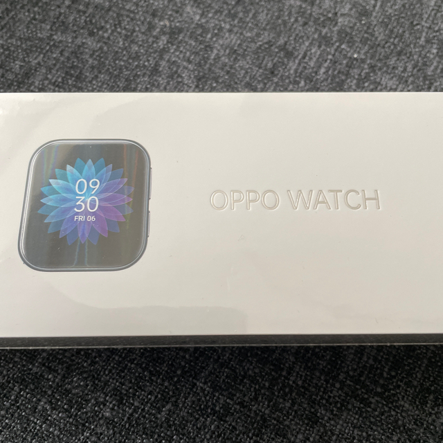 OPPO(オッポ)の新品・未開封　Oppo Watch 41mm ブラック メンズの時計(腕時計(デジタル))の商品写真