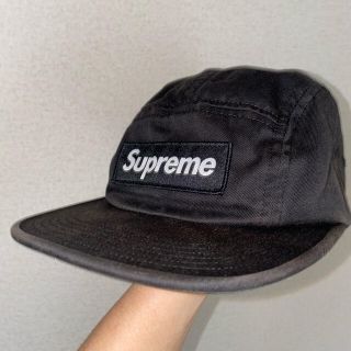 シュプリーム(Supreme)のSUPREME Box logo 6 Panel cap BLACK(キャップ)