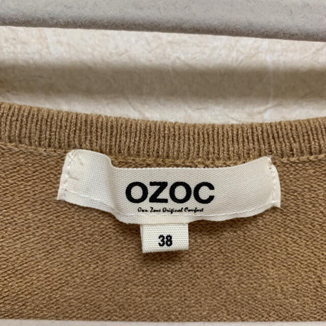 OZOC(オゾック)のOZOC ニットワンピース ミニワンピース トップス 38 レディースのワンピース(ミニワンピース)の商品写真