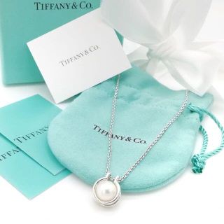 ティファニー(Tiffany & Co.)の希少 未使用 ティファニー ハードウェア パール ネックレス RU47(ネックレス)