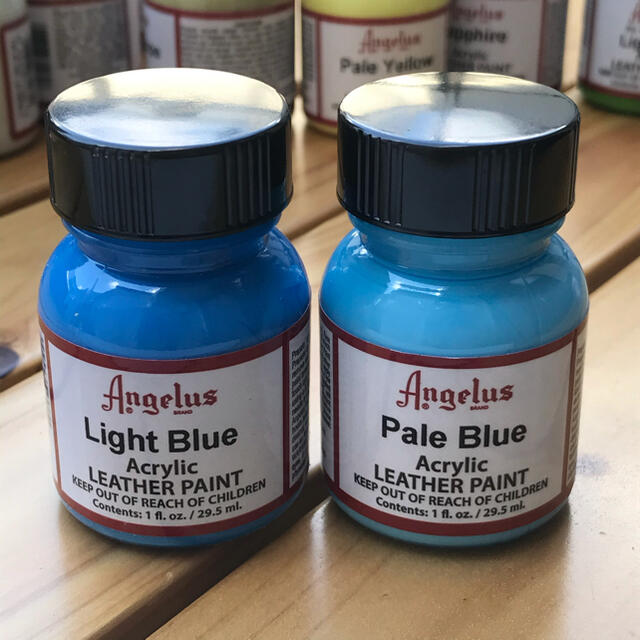 【 Pale Blue 】Angelus paint アンジェラスペイント エンタメ/ホビーのアート用品(絵の具/ポスターカラー)の商品写真