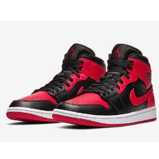 ナイキ(NIKE)のJORDAN BRAND AIR JORDAN 1 MID Bred 28cm(スニーカー)