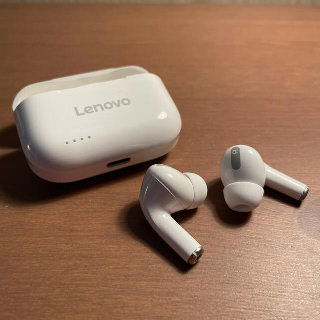 Lenovo(レノボ)の【新品】Lenovo レノボ Bluetoothイヤホン　LP1S 防水 スマホ/家電/カメラのオーディオ機器(ヘッドフォン/イヤフォン)の商品写真