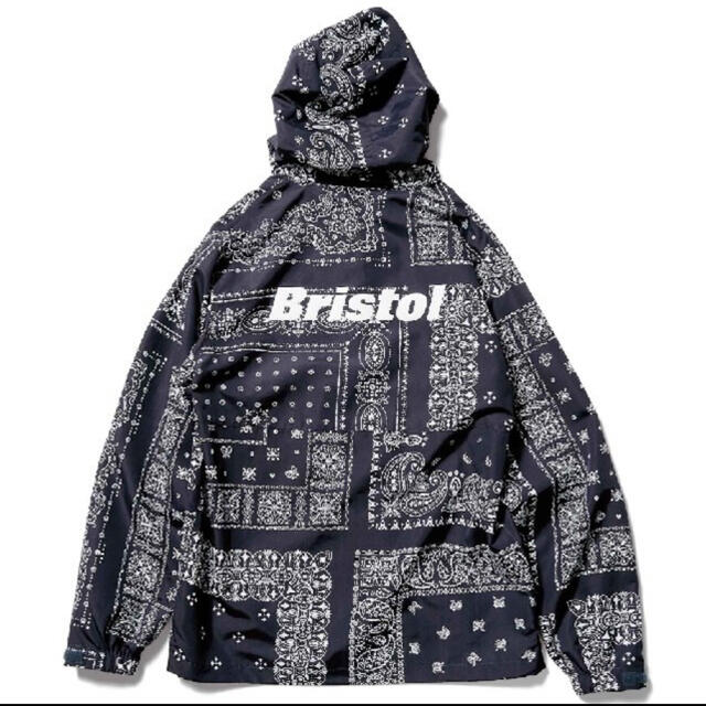 F.C.R.B.(エフシーアールビー)のF.C.Real Bristol B NAVY BANDANA L バンダナ メンズのジャケット/アウター(ナイロンジャケット)の商品写真