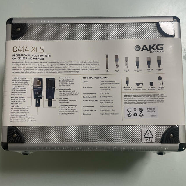 新品未開封　AKG C414 XLS 2