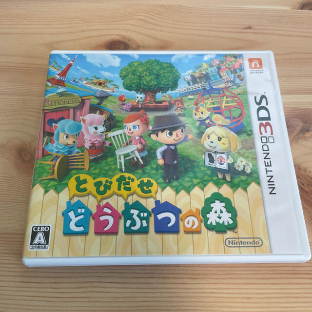 とびだせ どうぶつの森 3DS 中古 エンタメ/ホビーのゲームソフト/ゲーム機本体(その他)の商品写真