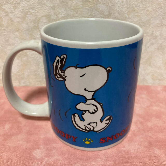 PEANUTS(ピーナッツ)のSNOOPY マグカップ(ブルー) インテリア/住まい/日用品のキッチン/食器(グラス/カップ)の商品写真