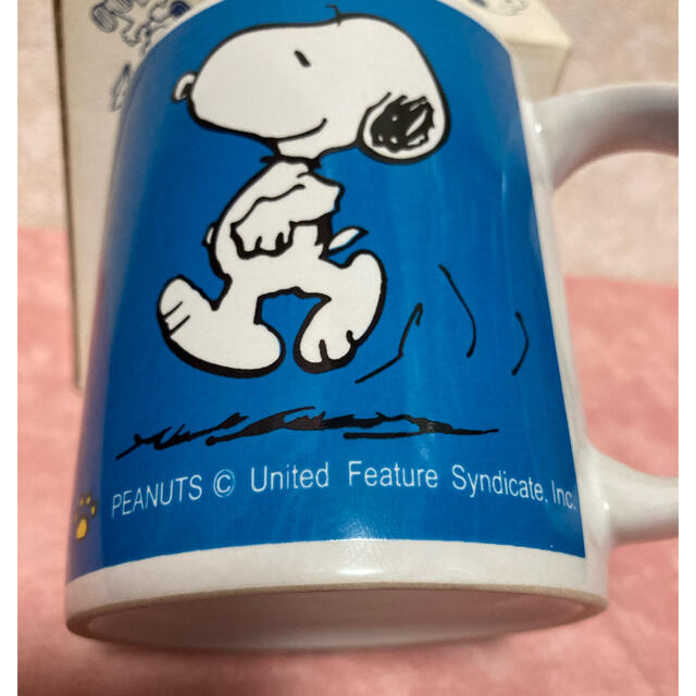 PEANUTS(ピーナッツ)のSNOOPY マグカップ(ブルー) インテリア/住まい/日用品のキッチン/食器(グラス/カップ)の商品写真