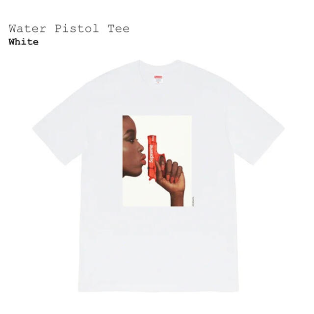 Supreme(シュプリーム)のsupreme water pistol Tee ピストル Tシャツ 白　XL メンズのトップス(Tシャツ/カットソー(半袖/袖なし))の商品写真