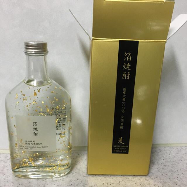 箔焼酎　200ml 食品/飲料/酒の酒(焼酎)の商品写真