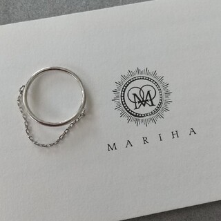 マリハMARIHA /K18WGピンキーリング  (リング(指輪))