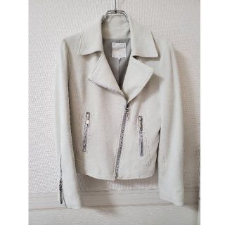 アンドクチュール(And Couture)のAnd Coutureスエードライダースジャケット(ライダースジャケット)