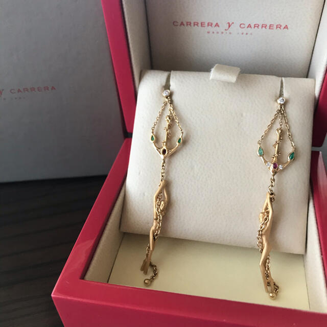 Cartier(カルティエ)のカレライカレラ　サイレンス　スペシャルバージョンピアス① レディースのアクセサリー(ピアス)の商品写真