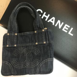 シャネル(CHANEL)のシャネル　デニム　トートバッグ(トートバッグ)