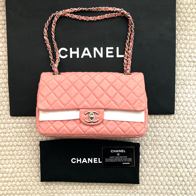 CHANEL(シャネル)のはなさんお取置き:シャネル　マトラッセ　クラシックフラップ　25 ピンク レディースのバッグ(ショルダーバッグ)の商品写真