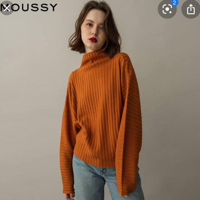 moussy(マウジー)のmoussy レディースのトップス(ニット/セーター)の商品写真