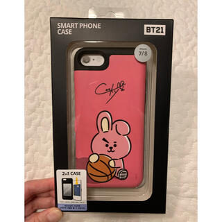 ボウダンショウネンダン(防弾少年団(BTS))の新品 BT21 スマホケースiPhone7/8 cooky(iPhoneケース)