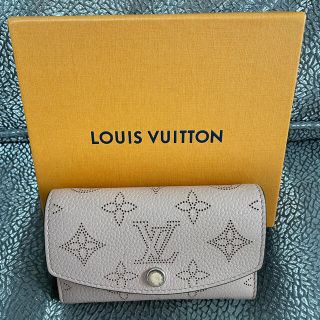 ルイヴィトン(LOUIS VUITTON)のルイヴィトン　マヒナレザー　財布　小銭入れ　カード　美品　マグノリア　カラー(財布)