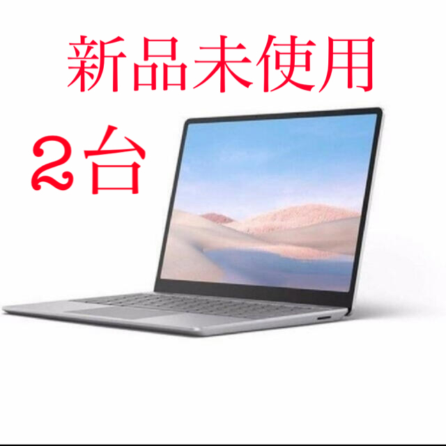 注目のブランド Go Laptop 2台 Surface - Microsoft 128G プラチナ THH