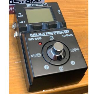 ズーム(Zoom)のMULTI STOMP MS-60B for Bass 限定黒色(ベースエフェクター)