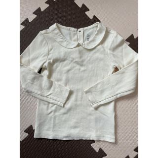 ギャップキッズ(GAP Kids)のGAP 襟付きロングTシャツ　105cm(Tシャツ/カットソー)