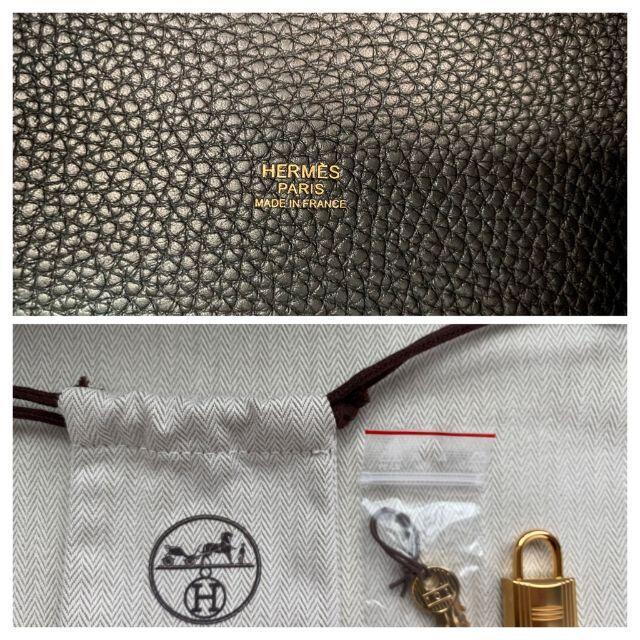 新品未使用】 HERMES エルメス ピコタン ロック MM 黒 Z刻印