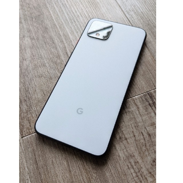 Google Pixel(グーグルピクセル)のgoogle pixel4 128gb　ホワイト　イヤホン同梱 スマホ/家電/カメラのスマートフォン/携帯電話(スマートフォン本体)の商品写真