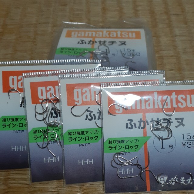 がまかつ(ガマカツ)のがまかつ　ふかせチヌ　1号　5枚セット スポーツ/アウトドアのフィッシング(その他)の商品写真