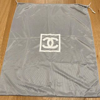 シャネル(CHANEL)のCHANEL 特大　巾着 保存袋 シャネル 付属品 非売品(ショップ袋)