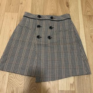 ザラ(ZARA)のチェックスカート(ミニスカート)