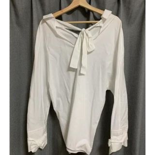 ザラ(ZARA)のZARA/バックリボンシャツ(シャツ/ブラウス(長袖/七分))