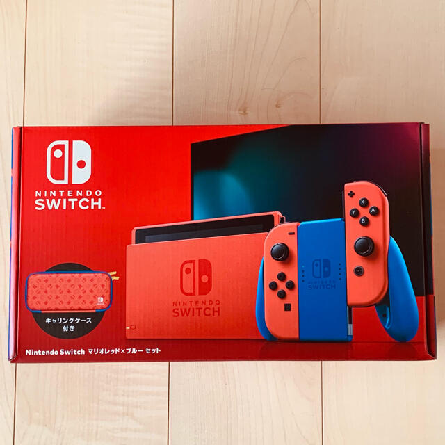 未開封 Nintendo Switch マリオレッド×ブルーセット 保証ありエンタメ/ホビー