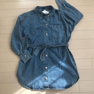 エイチアンドエム(H&M)のH&M♡デニムシャツワンピ(シャツ/ブラウス(長袖/七分))