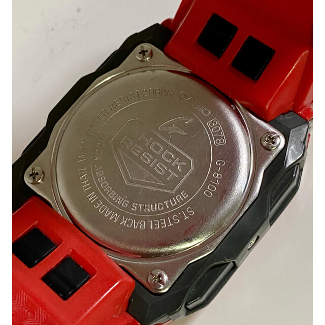 G-SHOCK - 【廃盤レア セット】G-SHOCK G-8100 レッド パープル G-SHOCK - 【廃盤レア セット】G-SHOCK G-8100 レッド パープル