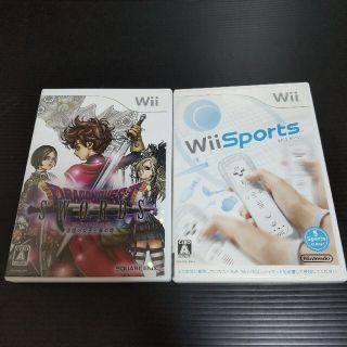 ウィー(Wii)の⭐ドラゴンクエストソード 仮面の女王と鏡の塔⭐ Wiiスポーツ(その他)