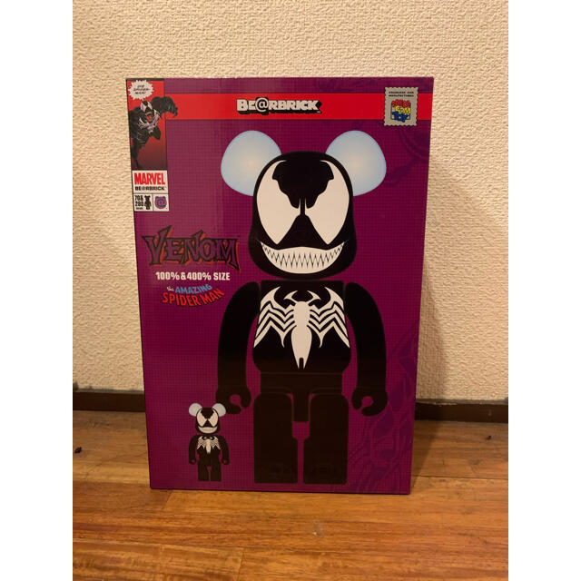 100% 400% BE@RBRICK VENOM ベアブリック ヴェノム ランキング第1位