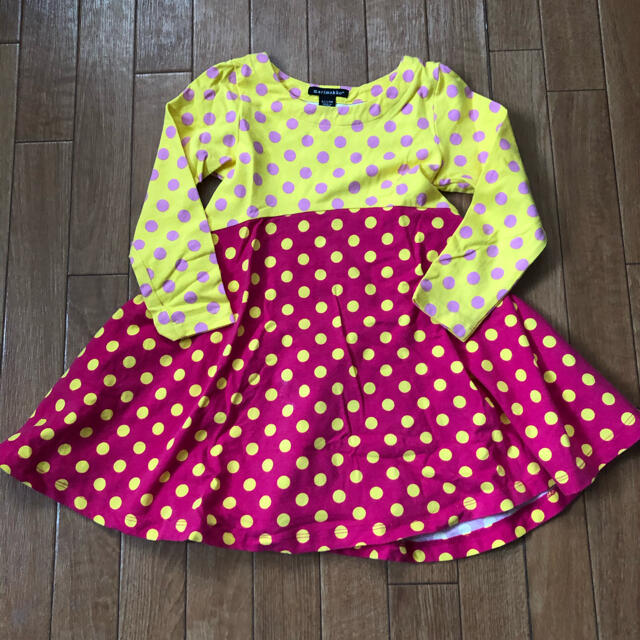 marimekko(マリメッコ)のsuiipy様専用　marimekko ワンピース　キッズ　24month 92 キッズ/ベビー/マタニティのキッズ服女の子用(90cm~)(ワンピース)の商品写真