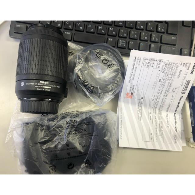 Nikon(ニコン)のNIKONレンズAF-S Zoom55-200mmf/4-5.6G IF-ED スマホ/家電/カメラのカメラ(レンズ(ズーム))の商品写真