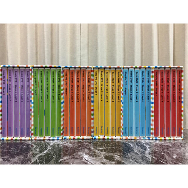 ワールドワイドキッズ DVD ☆ ステージ1〜6-