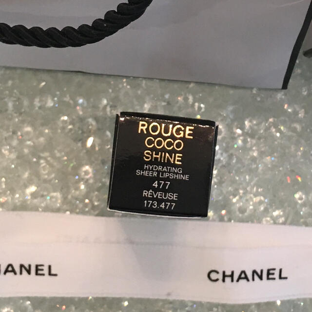 CHANEL(シャネル)のCHANEL ROUGE COCO SHAIN 477 コスメ/美容のベースメイク/化粧品(口紅)の商品写真