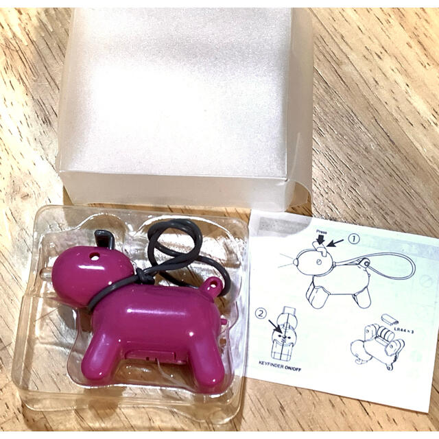 Doggy key finder キーホルダー レディースのファッション小物(キーホルダー)の商品写真