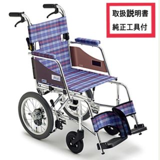 ♿介助式 狭い出入口や廊下でも安心移動 とても操作しやすい 超軽量 車椅子(その他)