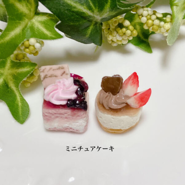 ミニチュアケーキ2こセットの通販 By Ahouse ラクマ