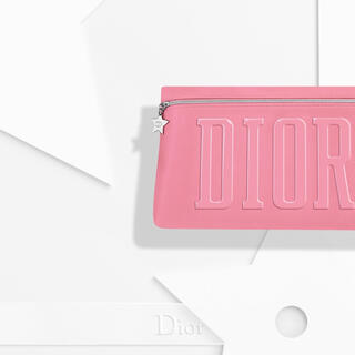 クリスチャンディオール(Christian Dior)のDior  ディオール　 2021限定　ピンクポーチ　ノベルティ(ポーチ)