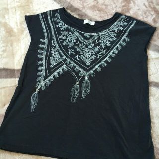 ビューティアンドユースユナイテッドアローズ(BEAUTY&YOUTH UNITED ARROWS)の刺繍Tシャツ(Tシャツ(半袖/袖なし))