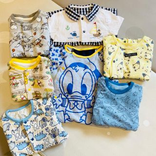 ニシマツヤ(西松屋)の【　こちゃん様専用　　【男の子】新生児コンビドレス・プレオール まとめ売り(カバーオール)